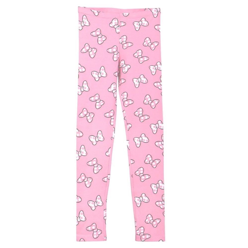 Minnie Mouse Youth Girls Leggings L